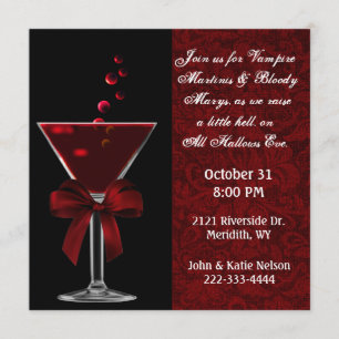 Invitación Todo santifica el fiesta Invitaton de Eve