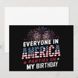 Invitación Todos En Estados Unidos Fiestas En Mi Cumpleaños
