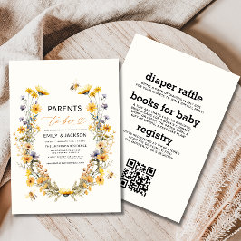 Invitación Todos en un solo padre para ser el Baby Shower de 