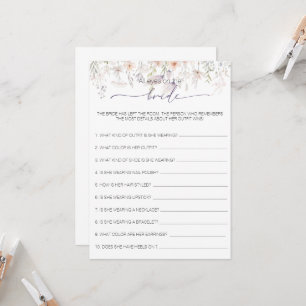 Invitación Todos Los Ojos En El Juego De La Ducha De Novias
