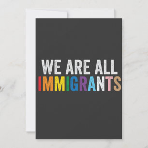 Invitación Todos somos inmigrantes LGBT, aliado del arcoiris