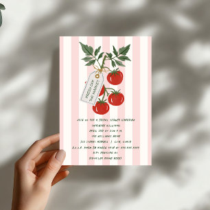Invitación Tomates Frescos de la Feria Despedida de Soltera