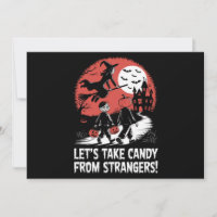 Tomemos Caramelos de Extraños Divertido Halloween