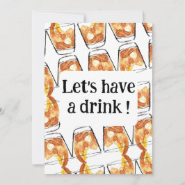 Invitación ¡Tomemos un trago!