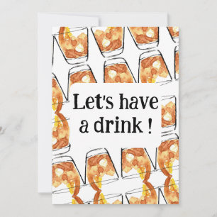 Invitación ¡Tomemos un trago!