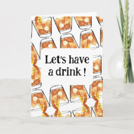 Invitación ¡Tomemos un trago!