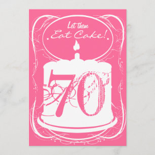 Invitación Tómese una bebida Margaritas 70 cumpleaños