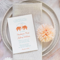 TONELADAS DE AMOR/Elefante Pareja de Boda Corazón