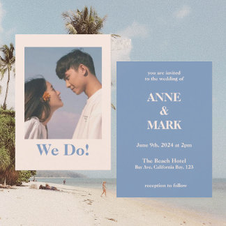 INVITACIÓN TONOS AZULES AZULES OSCUROS