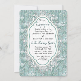 Invitación Tonos pasteles suaves de verde sabio