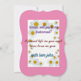 Invitación Tonos románticos románticos y PINK sentimental