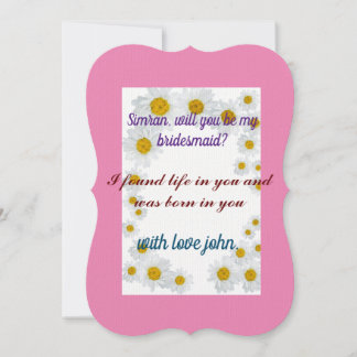 Invitación Tonos románticos románticos y PINK sentimental