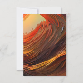 Invitación Tonos Terrestres Amanecer Surrealista