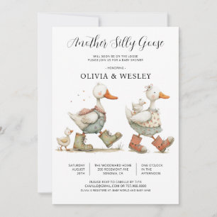 Invitación Tonta Gansa 2do Baby Baby Shower