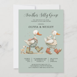 Invitación Tonta Gansa 2do Baby Baby Shower