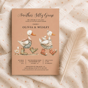 Invitación Tonta Gansa 2do Baby Baby Shower