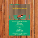 Invitación “Too Foxy for This” Sassy Party<br><div class="desc">Make a bold and playful statement with this “Too Foxy for This” invitation—perfect for celebrations that deserve a little extra attitude. Featuring a stylish fox design and a cheeky, confident phrase, this invite is ideal for birthdays, bridal or baby showers, retirement parties, divorce celebrations, or any occasion where humor and...</div>
