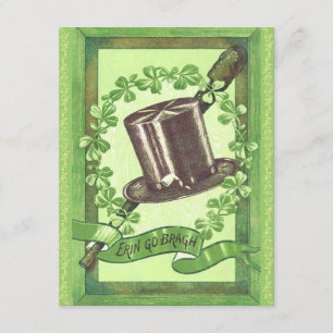 Invitación Top Hat St. Patrick's Day Party Invitations!