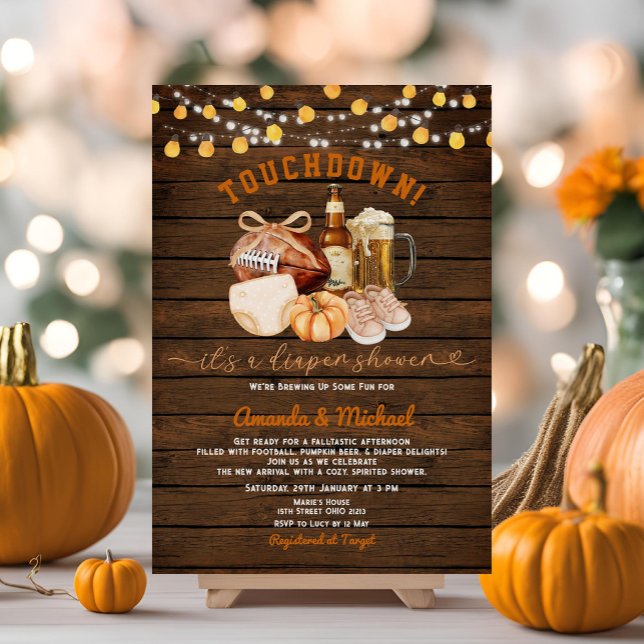 Invitación Toque de madera es una cerveza de calabaza de duch (Subido por el creador)