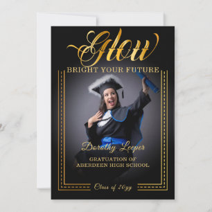 Invitación Toque dorado Ilumina tu futuro