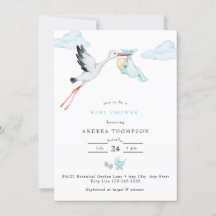 Tormenta | Watercolor Baby Boy Shower