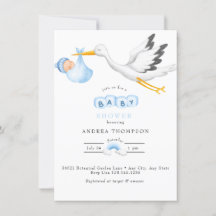 Tormenta | Watercolor Baby Boy Shower