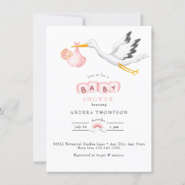 Invitación Tormenta | Watercolor Baby Shower