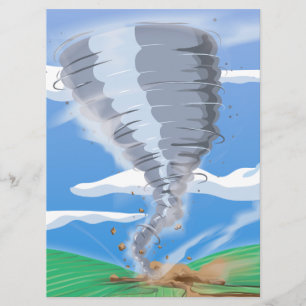 Invitación Tornado Twister