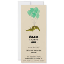 Torneado de una fiesta de cumpleaños del cocodrilo