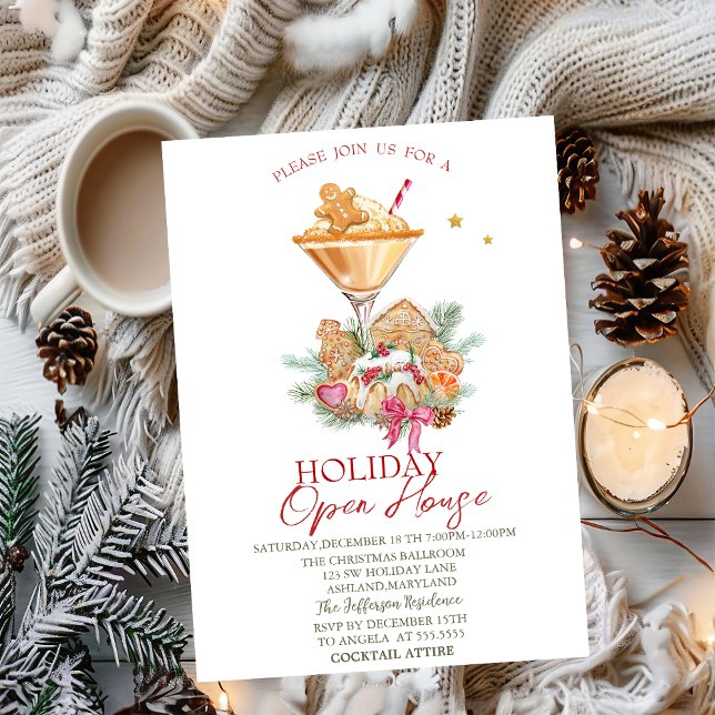 Invitación Torneo de Auckland Gingerbread Cocktail Cookies Ho (Subido por el creador)