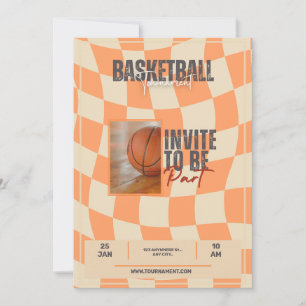 Invitación Torneo de baloncesto