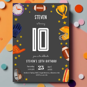 Invitación Torneo de fútbol americano