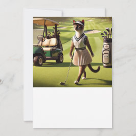 Invitación Torneo de Gato Golfer