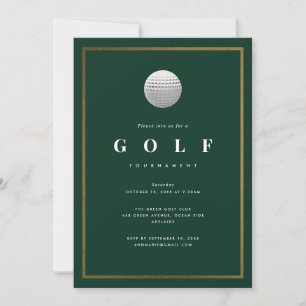 Invitación Torneo de golf