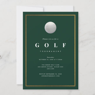 Invitación Torneo de Golf