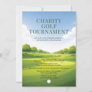 Invitación Torneo de Golf Benéfico