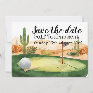 Invitación Torneo de Golf "Golf Save the date" en Arizona