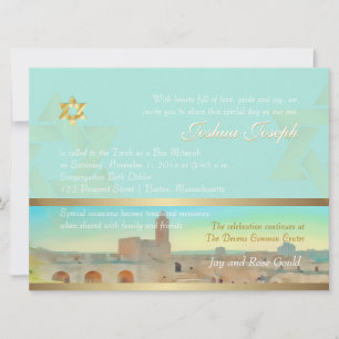 Invitación Torre de David, Jerusalén de PixDezines