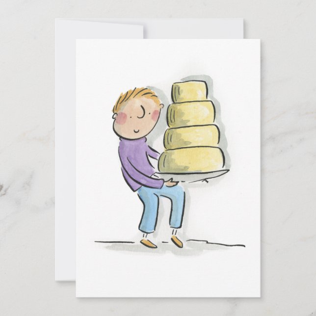 Invitación Torre de queso (Anverso)