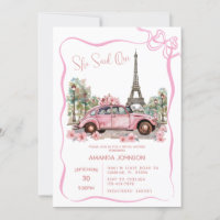Torre Eiffel de París - Coquette - Bridal Shower
