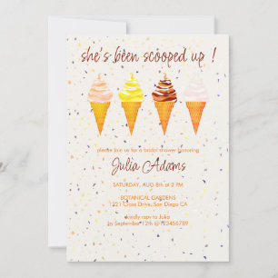 Invitación Torta de boda de fresa vainilla chocolate Bridal S