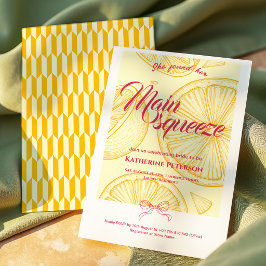Invitación Torta de Limón Main Squeeze Citrus para Desayuno d