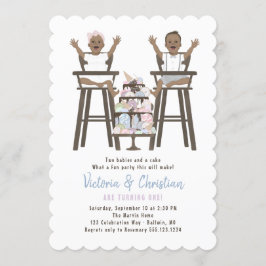 Invitación Torta de purga de cumpleaños