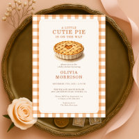 Torta Dulce Otoño Gingham Baby Shower