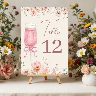 Invitación Torta Nupcial Champagne Rosa Arco Despedida de Sol