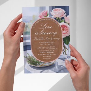 Invitación Torta Nupcial de la Mañana 'El Amor Está Madurando