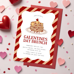 Invitación Torta para Brunch de Galentines Divertido