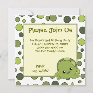 Invitación Tortuga