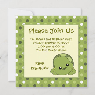 Invitación Tortuga