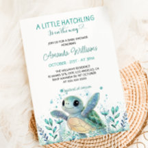 Tortuga Marina Dulce Baby Shower